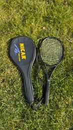 Tennisracket met hoes, Ophalen, Zo goed als nieuw