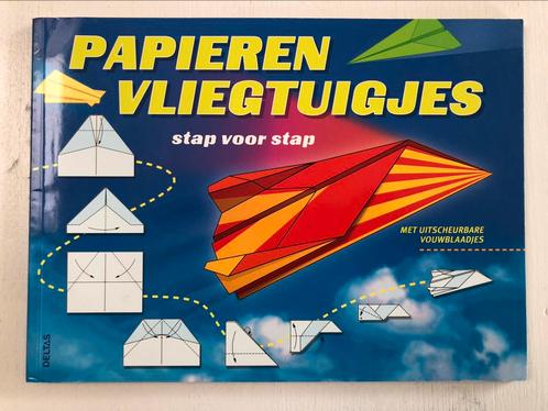 nieuw: boek Papieren vliegtuigjes stap voor stap, Boeken, Hobby en Vrije tijd, Nieuw, Scrapbooking en Knutselen, Geschikt voor kinderen