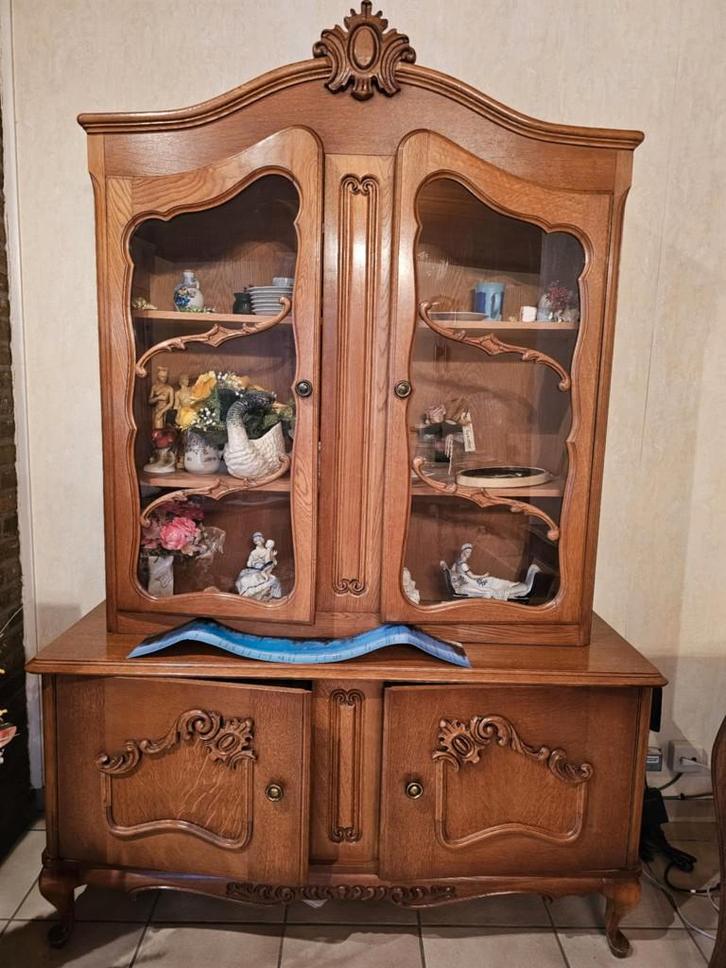 eetplaats +60 jaar oud, Maison & Meubles, Salles à manger complètes, Utilisé, Enlèvement