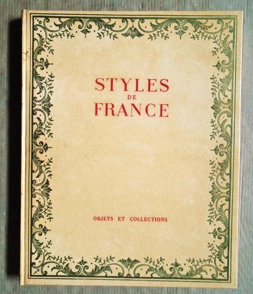Styles de France, Objets et collections [1610 à 1920] - 1962, Livres, Art & Culture | Architecture, Utilisé, Style ou Courant