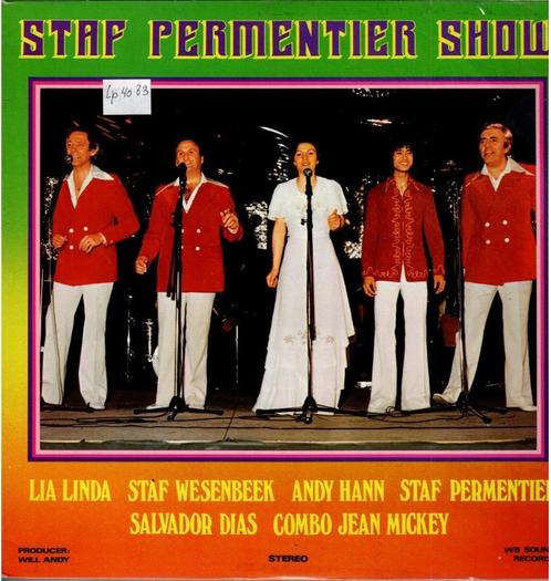 Vinyl, LP   -   Staf Permentier Show, Cd's en Dvd's, Vinyl | Overige Vinyl, Overige formaten, Ophalen of Verzenden