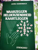 Waarzeggen, helderziendheid, kaartleggen..Georg Haddenbach, Georg Haddenbach, Tarot of Kaarten leggen, Instructieboek, Ophalen of Verzenden