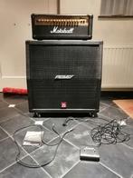 Marshal head MG 100 hdfx + Peavey cabinet 412 8 ohm, Muziek en Instrumenten, Ophalen, Zo goed als nieuw