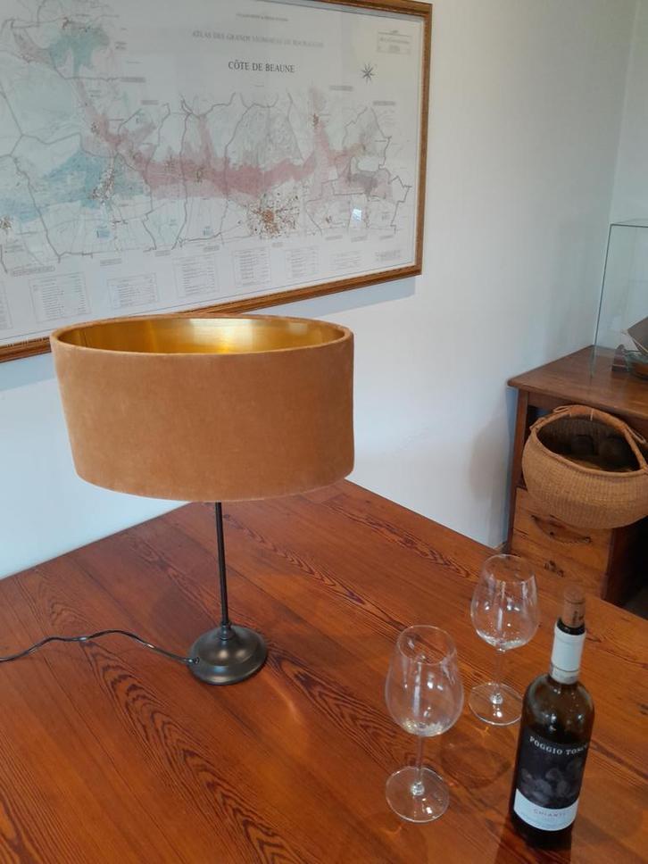 Lampenkap, Huis en Inrichting, Lampen | Lampenkappen, Nieuw, 25 tot 50 cm, Ovaal, Beige, Ophalen