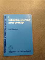 Boek 'Intrestberekening in de praktijk', Ophalen, Gelezen, Niet van toepassing