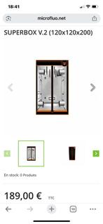 Lumatek plus tente kit complet, Tuin en Terras, Ophalen, Zo goed als nieuw