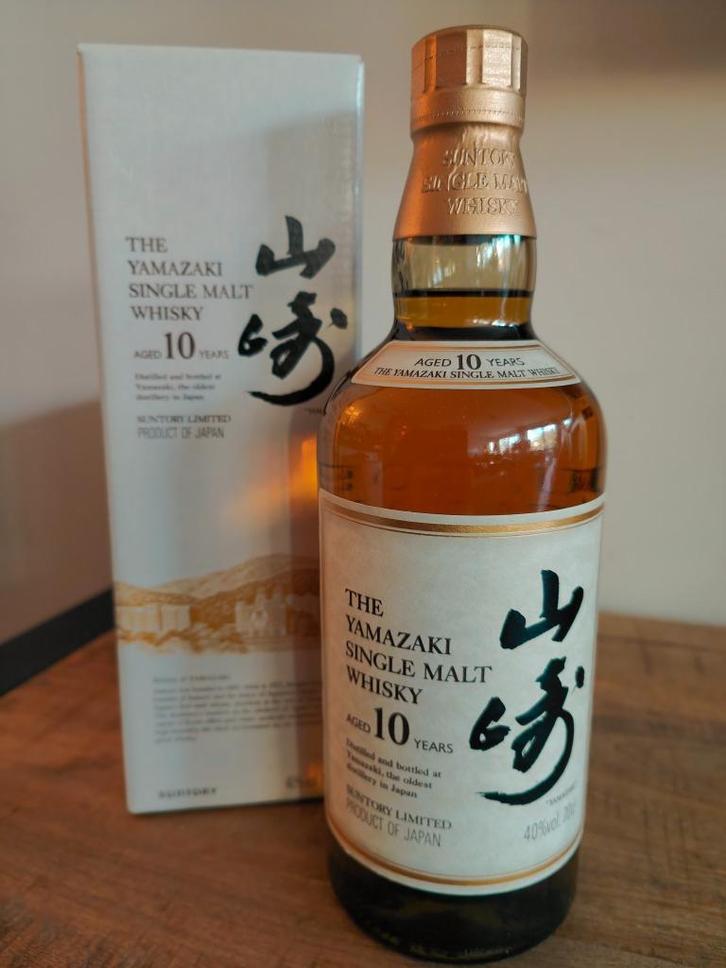 Yamazaki 10 Year Old (White label) (Discontinued sinds 2013), Verzamelen, Wijnen, Nieuw, Overige typen, Overige gebieden, Vol
