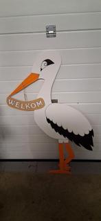 Houten ooievaar, Enlèvement