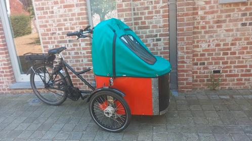 Bakfiets Nihola Family Nexus 8, Fietsen en Brommers, Fietsen | Bakfietsen, Zo goed als nieuw, Ophalen