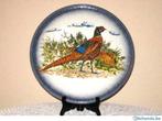 Vintage Italiaanse enorm sierbord met (vogels), Antiek en Kunst, Ophalen of Verzenden