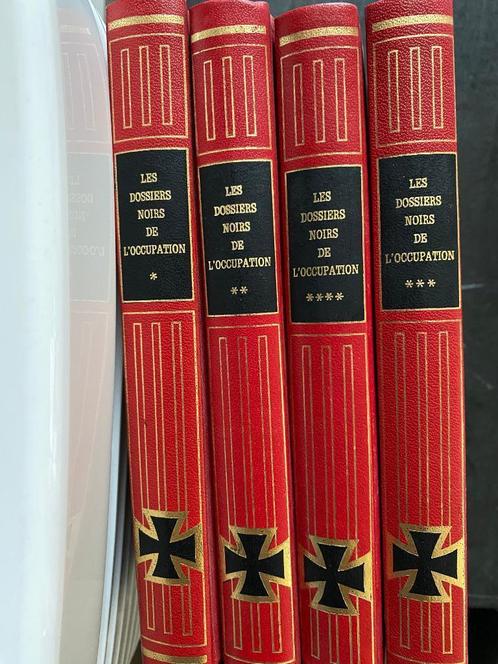 Livres "Les dossiers noirs de l'occupation" 4 tomes, Livres, Guerre & Militaire, Neuf, Général, Deuxième Guerre mondiale