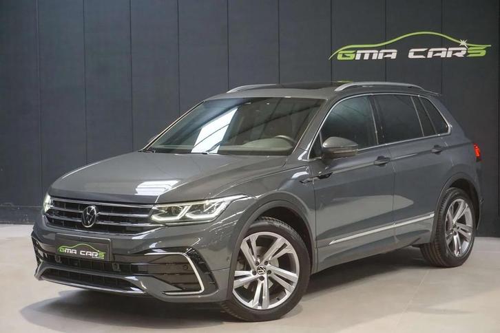 Volkswagen Tiguan 1.5 TSI DSG R-Line Auto.-Benzine-Nav-Pano-, Auto's, Volkswagen, Bedrijf, Te koop, Tiguan, ABS, Achteruitrijcamera