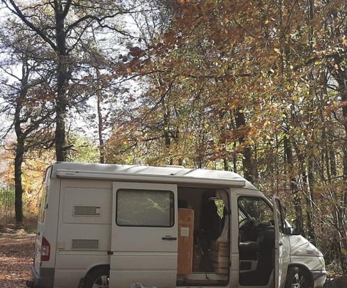 VERKOOP Mercedes Sprinter 216 CDI camper, Caravans en Kamperen, Mobilhomes, Particulier, Integraal, tot en met 2, Mercedes-Benz