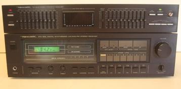 Realistic STA-125L Versterker Receiver + Equalizer / 1987