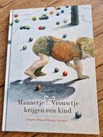 Mannetje en vrouwtje krijgen een kind (Brigitte Minne), Ophalen of Verzenden, Zo goed als nieuw, Prentenboek