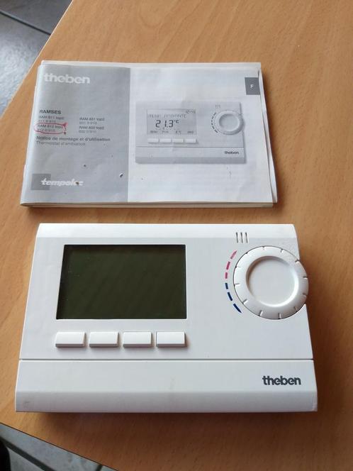 thermostat Theben Ramses 812 top 2, Doe-het-zelf en Bouw, Thermostaten, Gebruikt, Ophalen