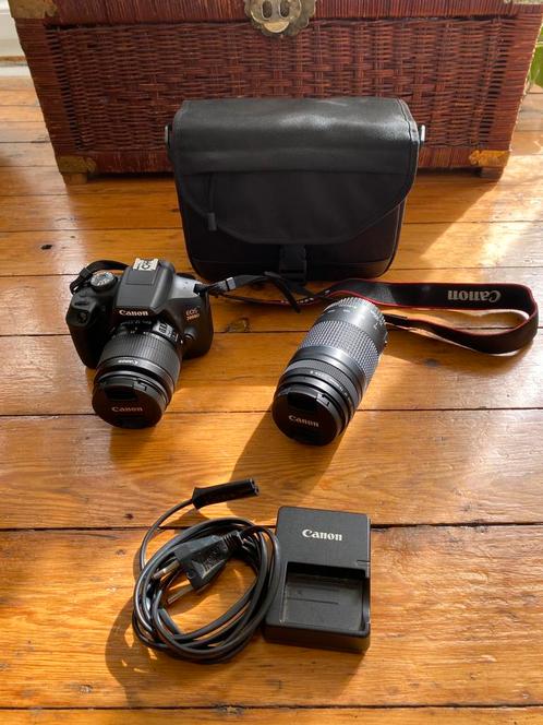 Set canon EOS 2000D + 2 objectifs + sacoche, Audio, Tv en Foto, Fotocamera's Digitaal, Canon, Ophalen of Verzenden