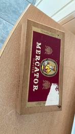 Sigarendoos Mercator, Verzamelen, Rookartikelen, Aanstekers en Luciferdoosjes, Ophalen of Verzenden