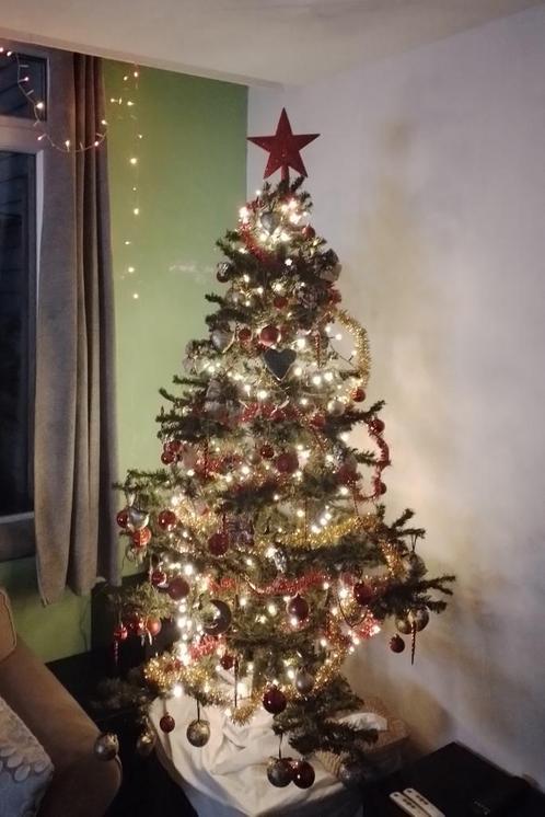 Kerstboom met versieringen, Diversen, Kerst, Gebruikt, Ophalen