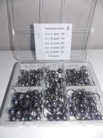 Boxen loodkoppjes snoekbaars 8 to 16 gram, Ophalen, Nieuw, Complete set