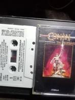 Conan the barbarian, Cd's en Dvd's, Cassettebandjes, Filmmuziek en Soundtracks, Ophalen of Verzenden, Zo goed als nieuw, 1 bandje