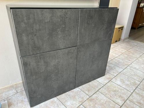 IKEA-BESTA opslageenheid, Huis en Inrichting, Kasten | Ladekasten, Gebruikt, 100 tot 150 cm, 100 tot 150 cm, 25 tot 50 cm, Overige houtsoorten
