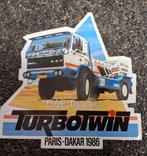 Sticker DAF trucks Turbotwin Paris Dakar 1986, Verzamelen, Ophalen of Verzenden, Zo goed als nieuw, Auto of Motor