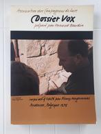 Dossier Vox : Association des Compagnons de Lure, Livres, Utilisé, Enlèvement ou Envoi, Fernand Baudin