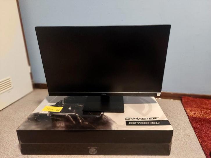 iiyama G-MASTER 27 inch, Computers en Software, Monitoren, DisplayPort, HDMI, VGA, Hoofdtelefoonaansluiting, LED, HD, Ophalen