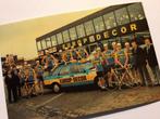 wielerkaart 1984 team euro decor fons de wolf, Verzenden, Zo goed als nieuw