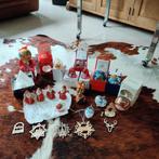 lot van 25 kerstballen - figuren. kerstmannetjes - glazen ke, Diversen, Kerst, Ophalen of Verzenden