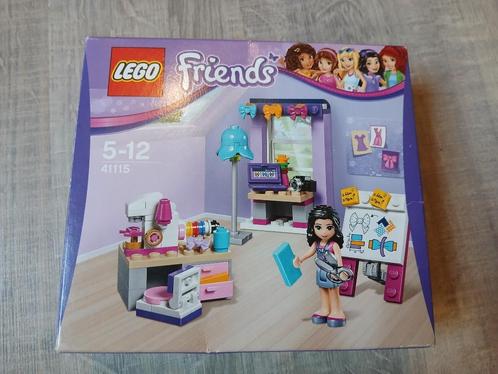 LEGO Friends 41115 (5-12) Emma’s atelier, Kinderen en Baby's, Speelgoed | Duplo en Lego, Zo goed als nieuw, Lego, Complete set