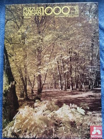 Puzzle de 1000 pièces Automne en Sologne beschikbaar voor biedingen