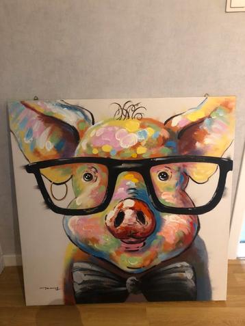 Schilderij varken - Jenny, Enlèvement