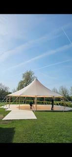 Sailcloth tent 2024, Qtents 14-14m, Opvouwbaar, 6 meter of meer, Zo goed als nieuw, 8 meter of meer