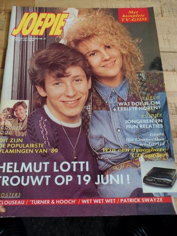 JOEPIE MAGAZINE 1990: HELMUT LOTTI-KISS-SINEAD O'CONNOR beschikbaar voor biedingen