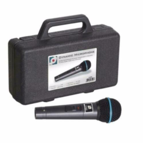 SoundLAB-G158M Dynamische microfoon 600 Ohm met koffer, Muziek en Instrumenten, Microfoons, Nieuw, Ophalen of Verzenden