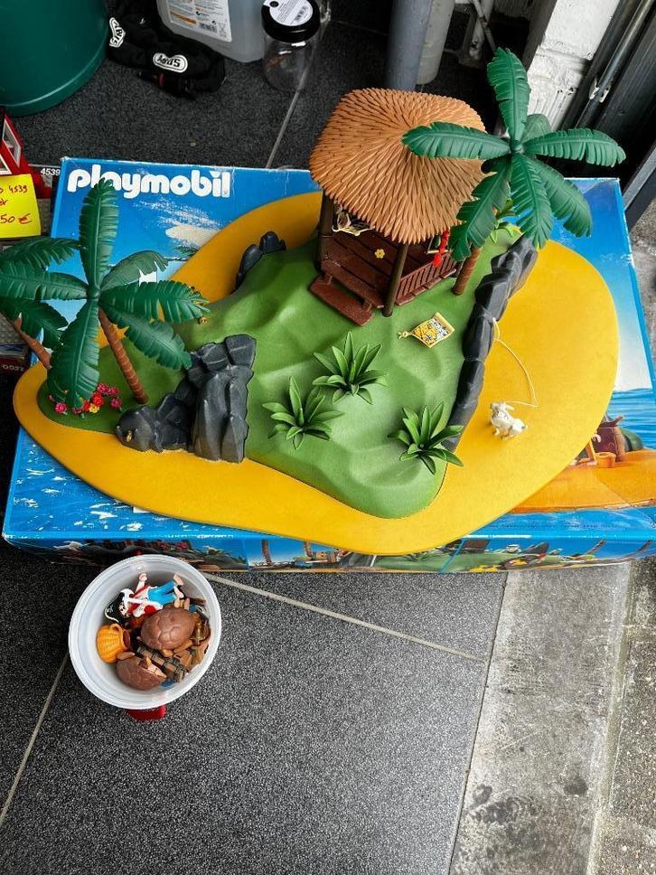 Playmobil 3799 - Pirate's Secret Island - compleet, Kinderen en Baby's, Speelgoed | Playmobil, Gebruikt, Complete set, Ophalen