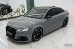 Audi RS3 Quattro ABT S! 470 pk! B&O, ABT Exhaust! Garantie!, Auto's, Audi, Automaat, 4 deurs, Gebruikt, Zwart