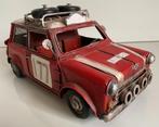 Grote vintage miniatuur van de Mini Cooper Monte Carlo, Hobby en Vrije tijd, Ophalen of Verzenden, Gebruikt, Auto