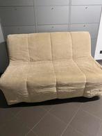Slaapbank, Ophalen, Gebruikt, Beige, Tweepersoons