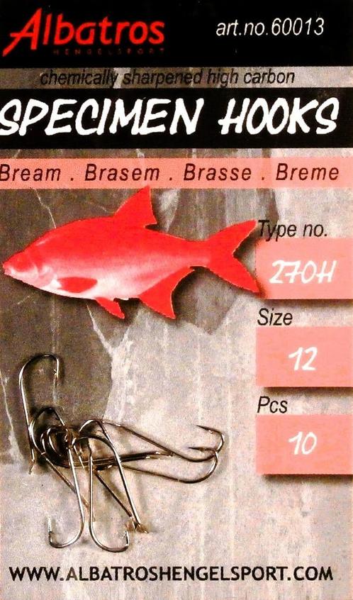 Albatros Specimen Hooks, Watersport en Boten, Hengelsport | Algemeen, Nieuw, Haak, Verzenden
