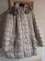 Mooie lichtgrijze damesjas maat 46, Ophalen of Verzenden, Zo goed als nieuw, Maat 46/48 (XL) of groter