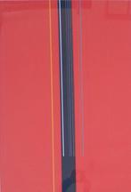 LUC PEIRE / ROSTEL / KLEURZEEFDRUK / 114x77cm / KADER / SIG, Antiquités & Art, Enlèvement