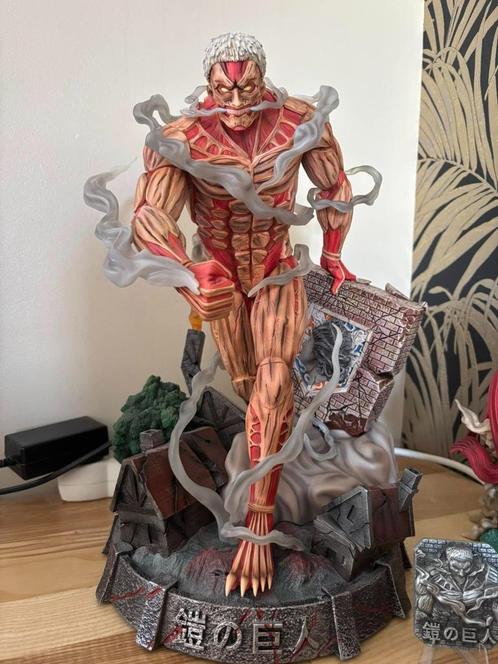 Reiner-Braun Armored Titan Giant Studio 40c harsfiguur, Kinderen en Baby's, Speelgoed | Actiefiguren, Ophalen of Verzenden