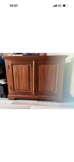 Buffetkast/keukenkast (tv kast) teak, Teck, Enlèvement ou Envoi, Utilisé, 50 à 100 cm