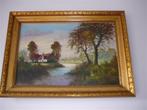 Mooie oude schilderij J.Bertal, Antiek en Kunst, Ophalen of Verzenden