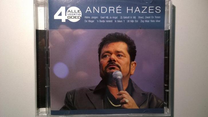 André Hazes - Alle 40 Goed André Hazes, Cd's en Dvd's, Cd's | Nederlandstalig, Zo goed als nieuw, Levenslied of Smartlap, Ophalen of Verzenden