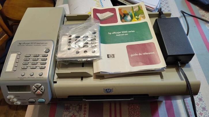 HP Officejet 5510 pour pièces, Computers en Software, Printers, Niet werkend, Printer, Faxen, Kleur printen, Kopieren, Scannen