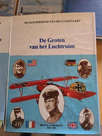 boek de groten van het luchtruim